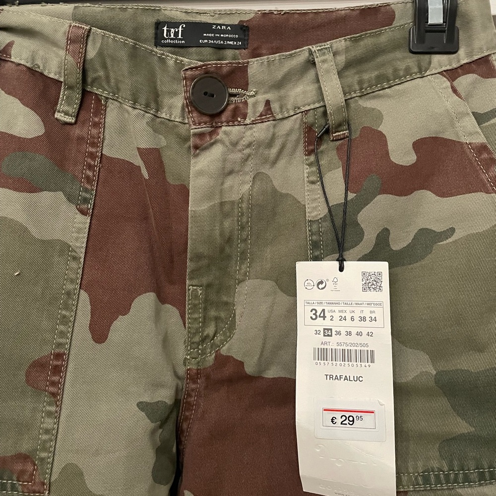 Zara Camo Pants